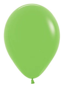 12in Helium Inflated Latex Balloon - Key Lime