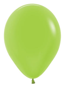 12in Helium Inflated Latex Balloon - Neon Green
