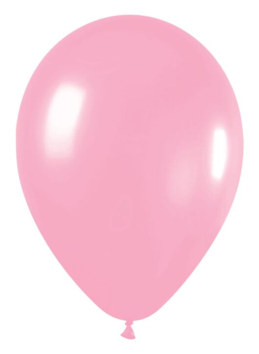 12in Helium Inflated Latex Balloon - Bubblegum Pink