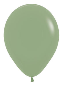 12in Helium Inflated Latex Balloon - Eucalyptus