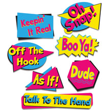90's Phrase Cutouts 7ct