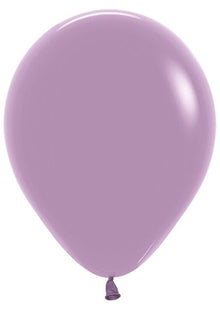 12in Helium Inflated Latex Balloon - Pastel Dusk Lavender