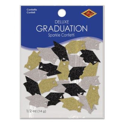 Graduation Deluxe Sparkle Confetti 1/2oz