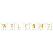 Foil Welcome Streamer