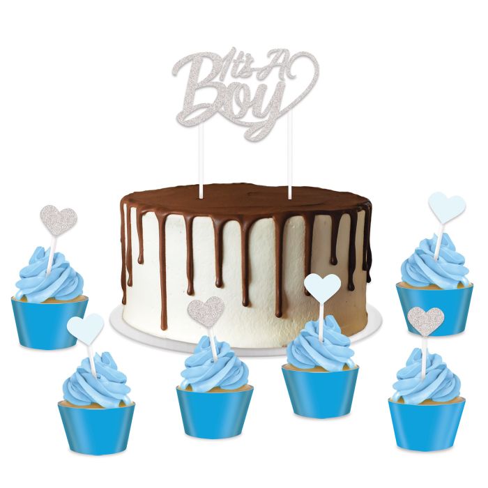 It's A Boy Cake Topper