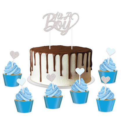 It's A Boy Cake Topper