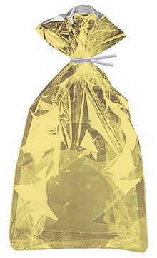 Gold Foil Cellophane Bags 10ct