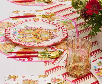 Gingerbread 10.5in Dinner Plates 8ct