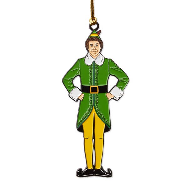 Elf Enamel Holiday Ornament