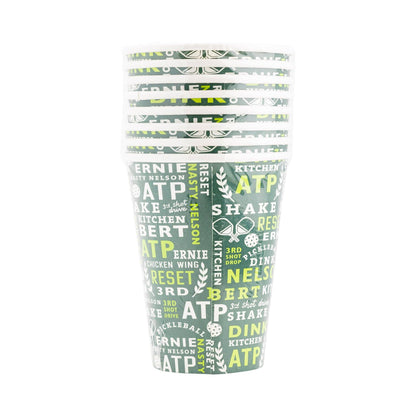 Pickleball Paper Cups 8ct
