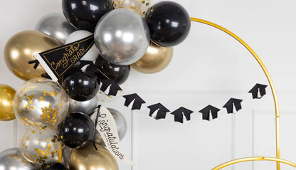 Congrats Grad Felt Pennant Banner
