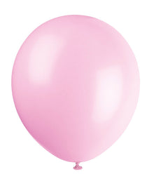 12in Packaged Latex Balloons 10ct - Petal Pink