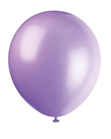 12in Packaged Latex Balloons 10ct - Lavender