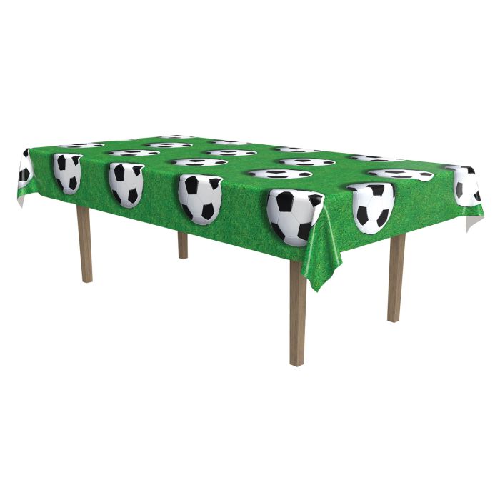 Soccer Ball Table Cover 54" x 108"