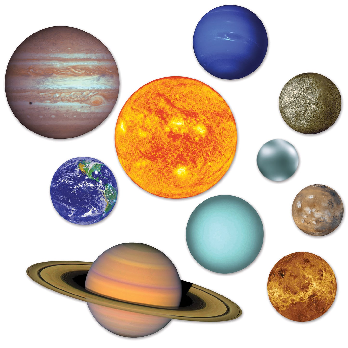 Solar System Cutouts 10ct