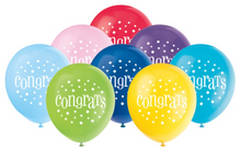 Congratulations 12in Latex Balloons