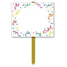 Blank Yard Sign