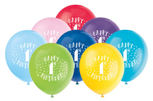 Number Birthday 12in Latex Balloons 8ct