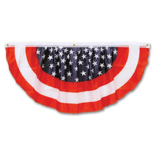 Stars & Stripes Fabric Bunting 4ft
