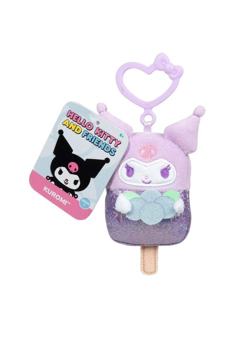 Hello Kitty and Friends 4" Clip On Plush - 1 Assorted