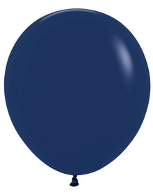 18in Helium Inflated Latex Balloon - Fashion Navy