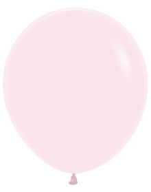 18in Helium Inflated Latex Balloon - Pastel Matte Pink