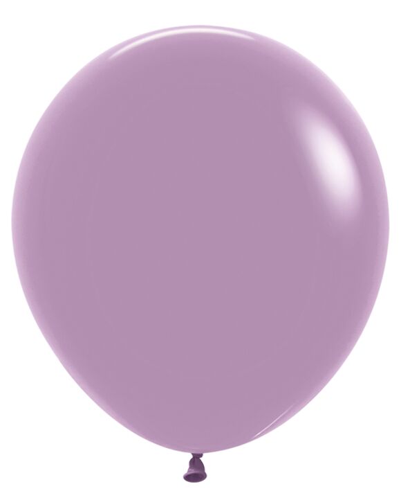 18in Helium Inflated Latex Balloon - Patel Dusk Lavender