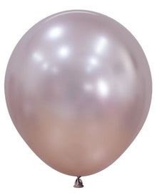 18in Helium Inflated Latex Balloon - Silk Pink Blossom