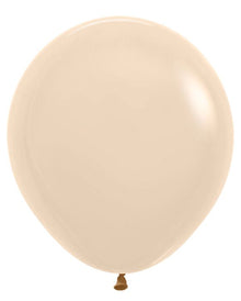 18in Helium Inflated Latex Balloon - Pastel Matte Nude