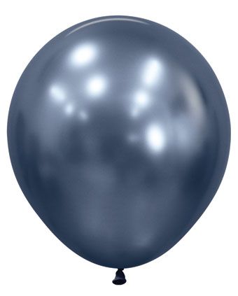 18in Helium Inflated Latex Balloon - Reflex Galaxy Blue