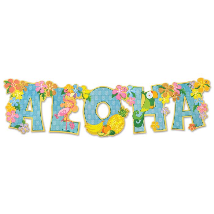 Aloha Banner 8" x 33"