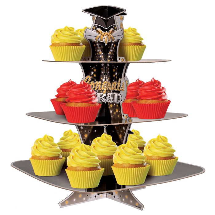 Graduation Cupcake Stand