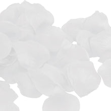 Fabric Rose Petals 200ct - White