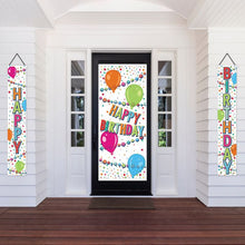 Happy Birthday Fabric Door Panel Set