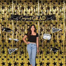 Metallic Congrats Grad Banner