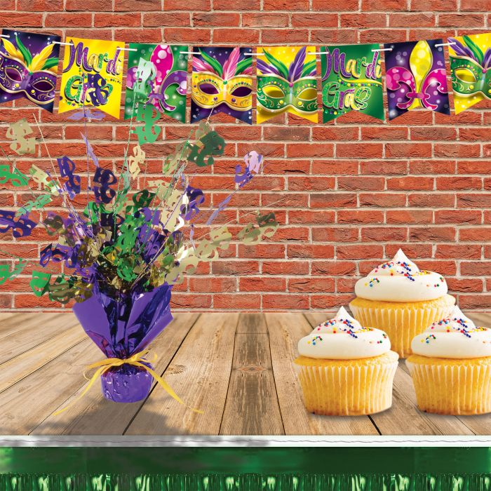 Foil Mardi Gras Streamer