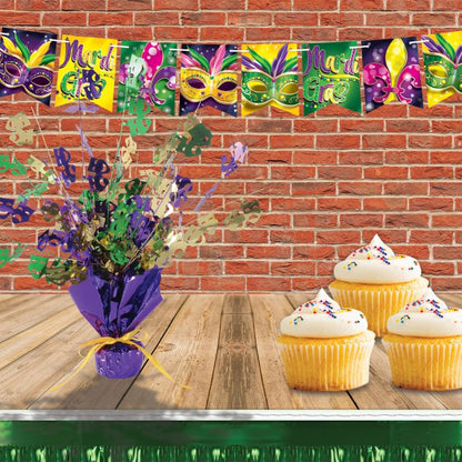 Foil Mardi Gras Streamer