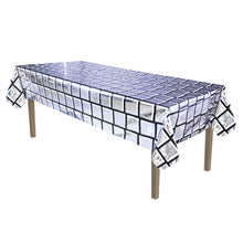 Metallic Disco Ball Table Cover 54" x 108"