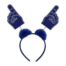#1 Hand Boppers w/Marabou - Blue