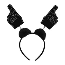 #1 Hand Boppers w/Marabou - Black