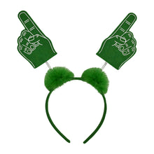 #1 Hand Boppers w/Marabou - Green