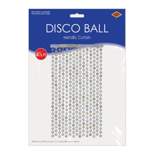 Metallic Disco Ball Curtain