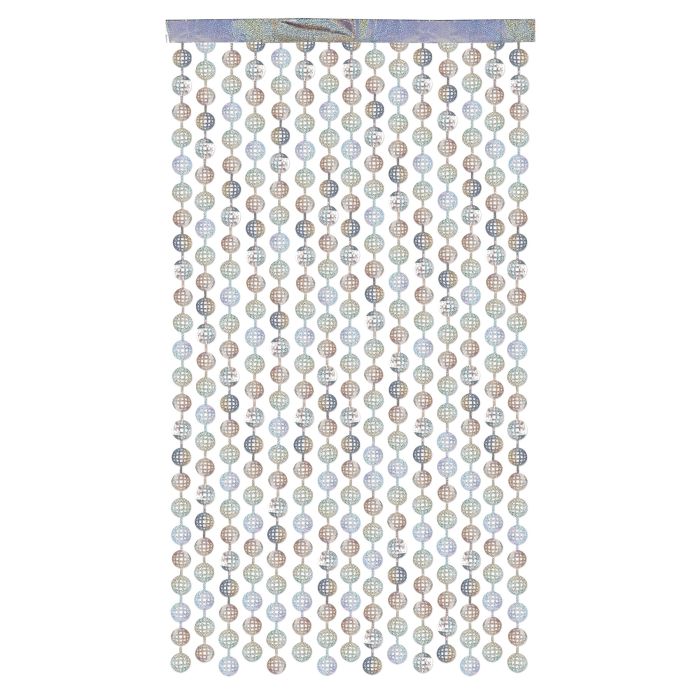 Metallic Disco Ball Curtain