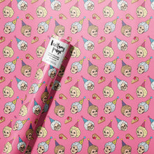 Golden Birthday Wrapping Paper Roll