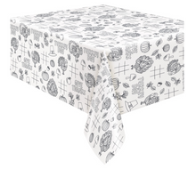 Turkey Day Coloring Activity Paper Table Cover 54 x 84