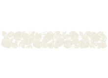Pumpkin Diecut Felt Table Runner 70.9 x 11.8