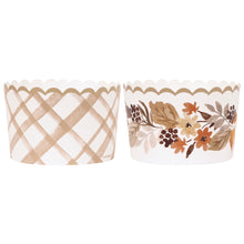 Thankful Harvest Assorted Scalloped Paper Treat Cups 16ct