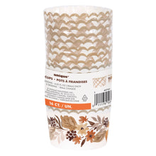 Thankful Harvest Assorted Scalloped Paper Treat Cups 16ct