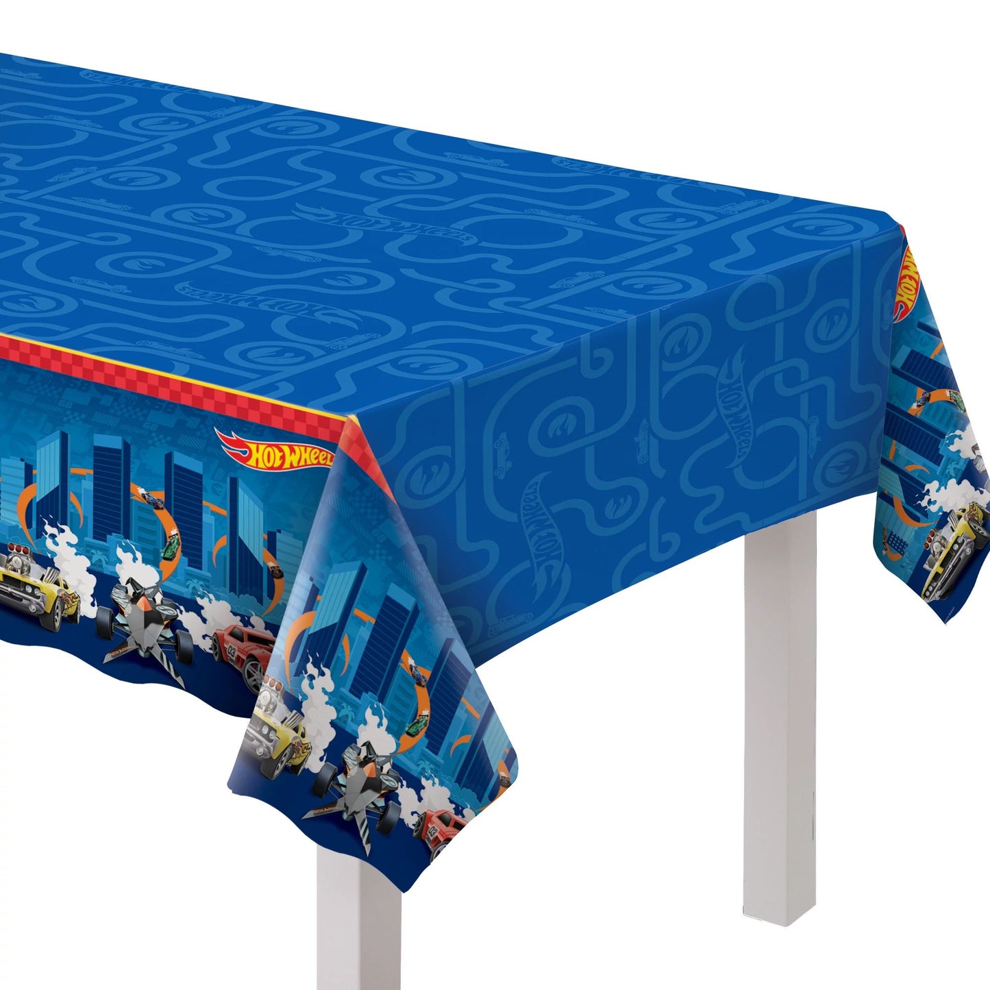 Hot Wheels Plastic Table Cover 54x96