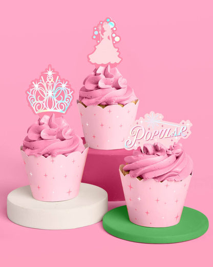 Wicked Cupcake Set 24ct - liners + toppers
